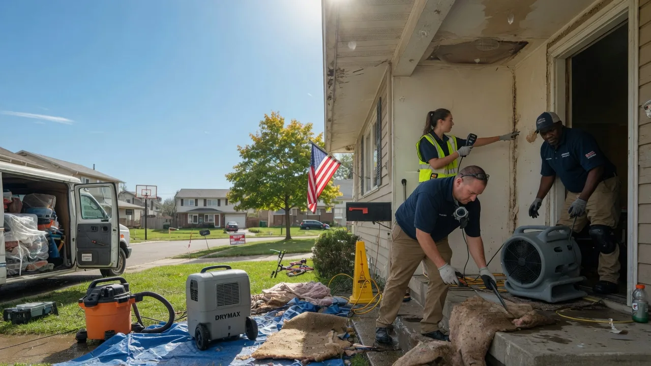 Water Damage Restoration in Pompeys Pillar, MT near me